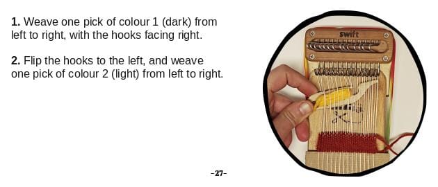 Worth Mending Weaving Instruction Booklet Guide: Weave A Tiny Tapestry (digital download)