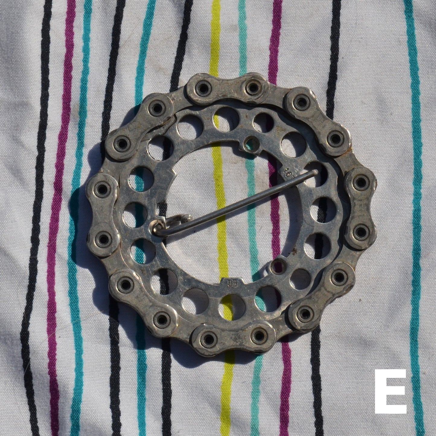 Bicycle Cog belt buckle