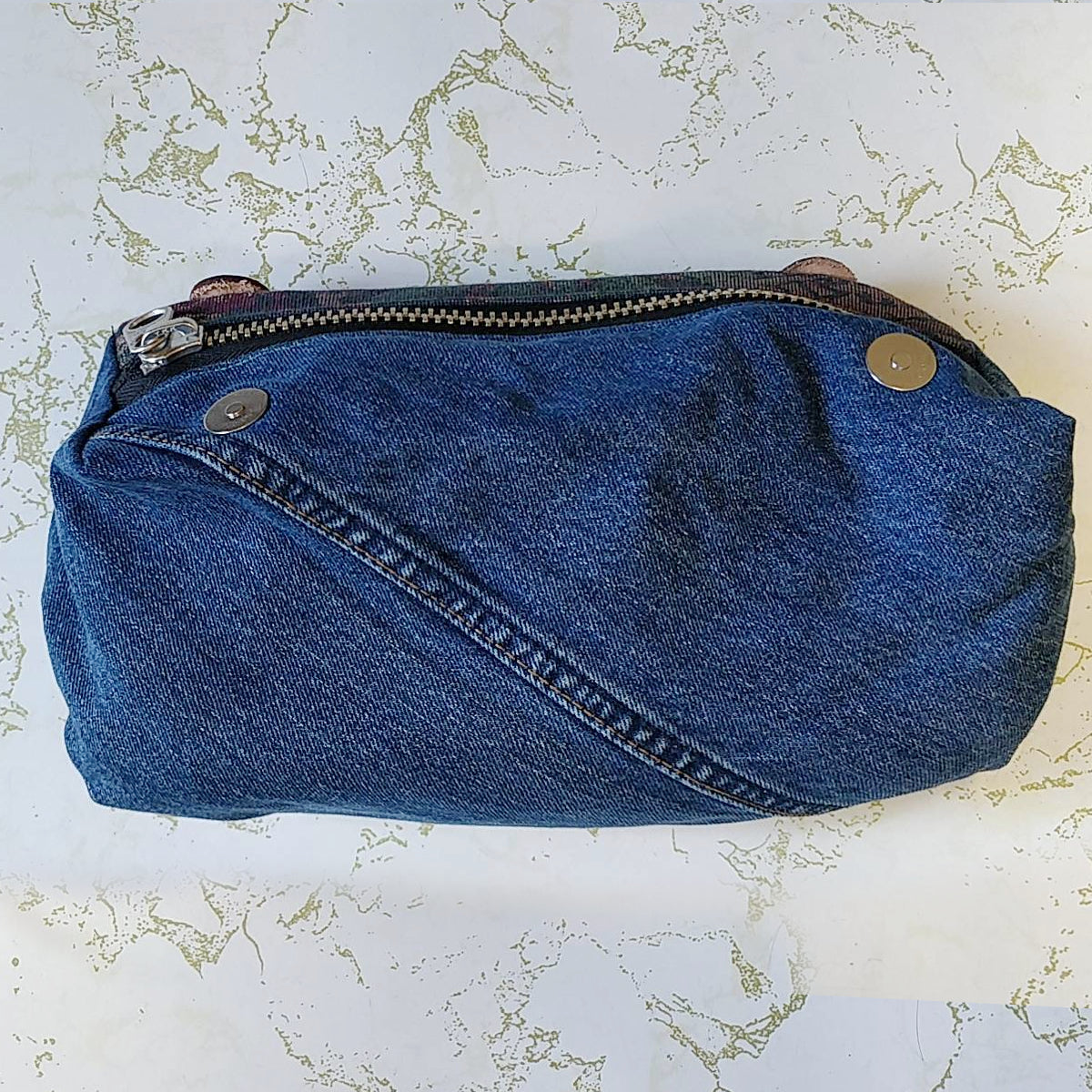 Kingfisher Bag: Blue Denim