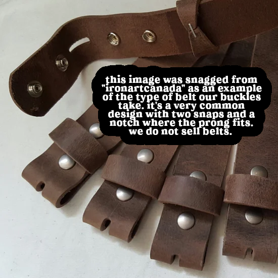 Bicycle Cog belt buckle