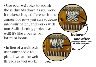 Worth Mending Mending Instruction Booklet Guide: How to Darn (digital download)