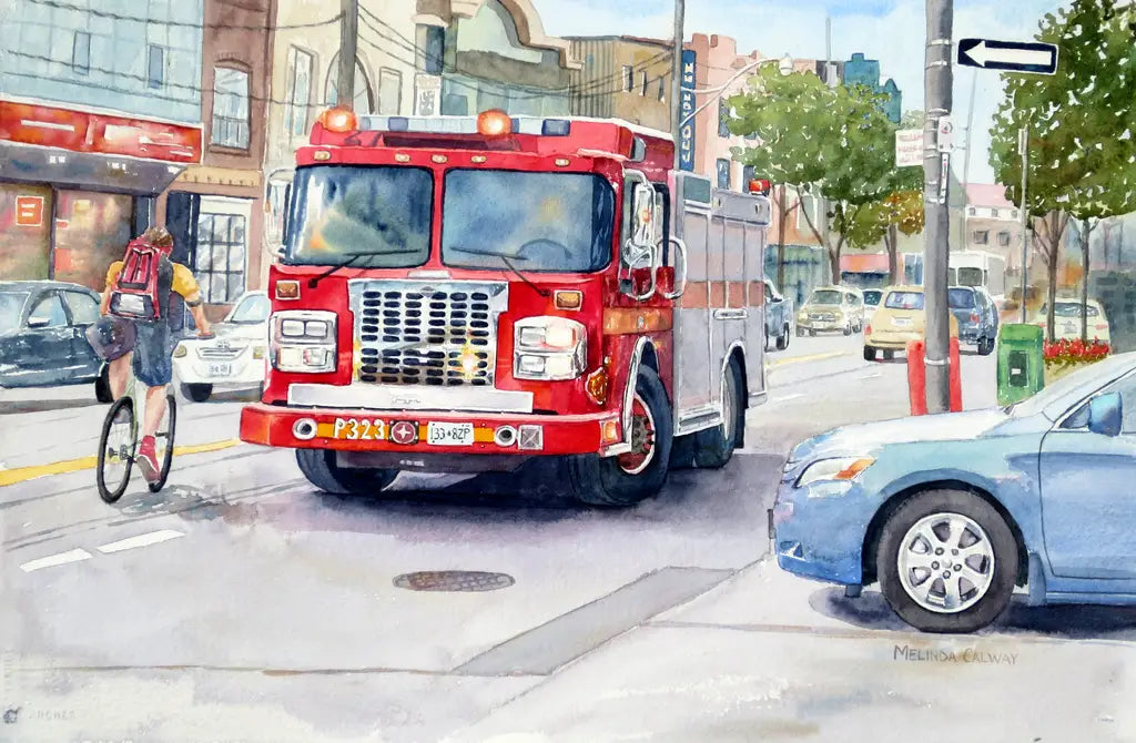Street Scenes - Greeting Card Set