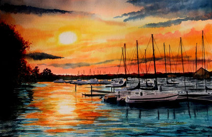 Sunrise - Sunset - Greeting Card Set