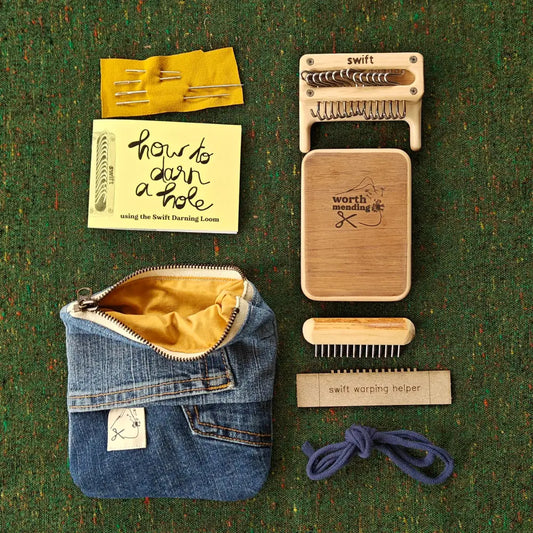 Swift Darning Loom: Mini Bundle (Blue Denim)