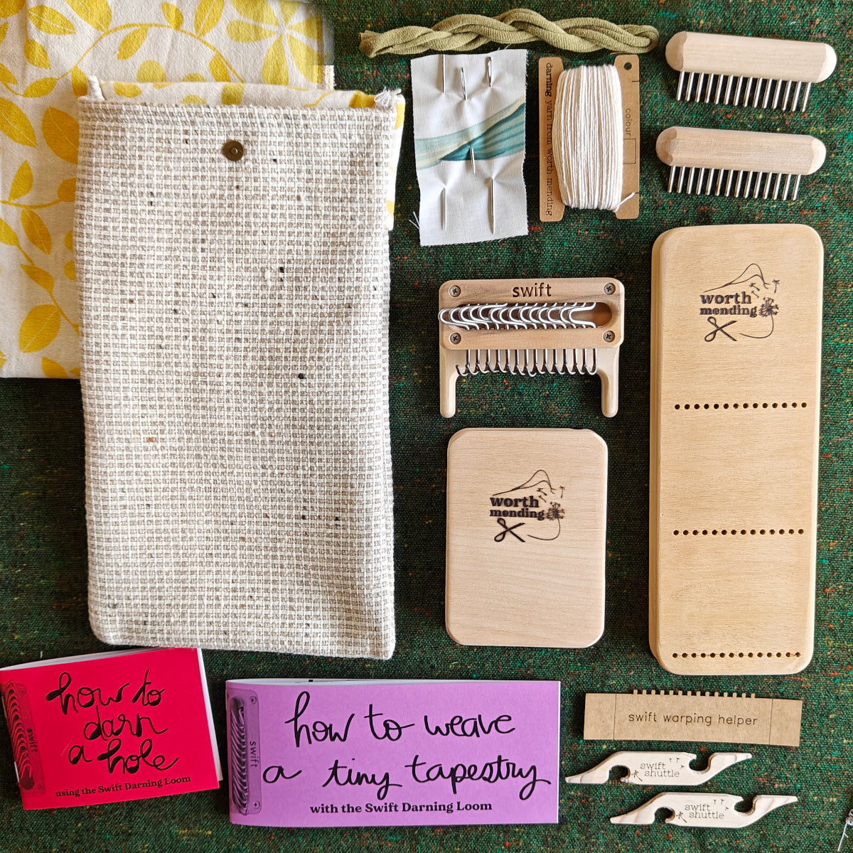 Swift Darning Loom: Darning + Weaving Bundle