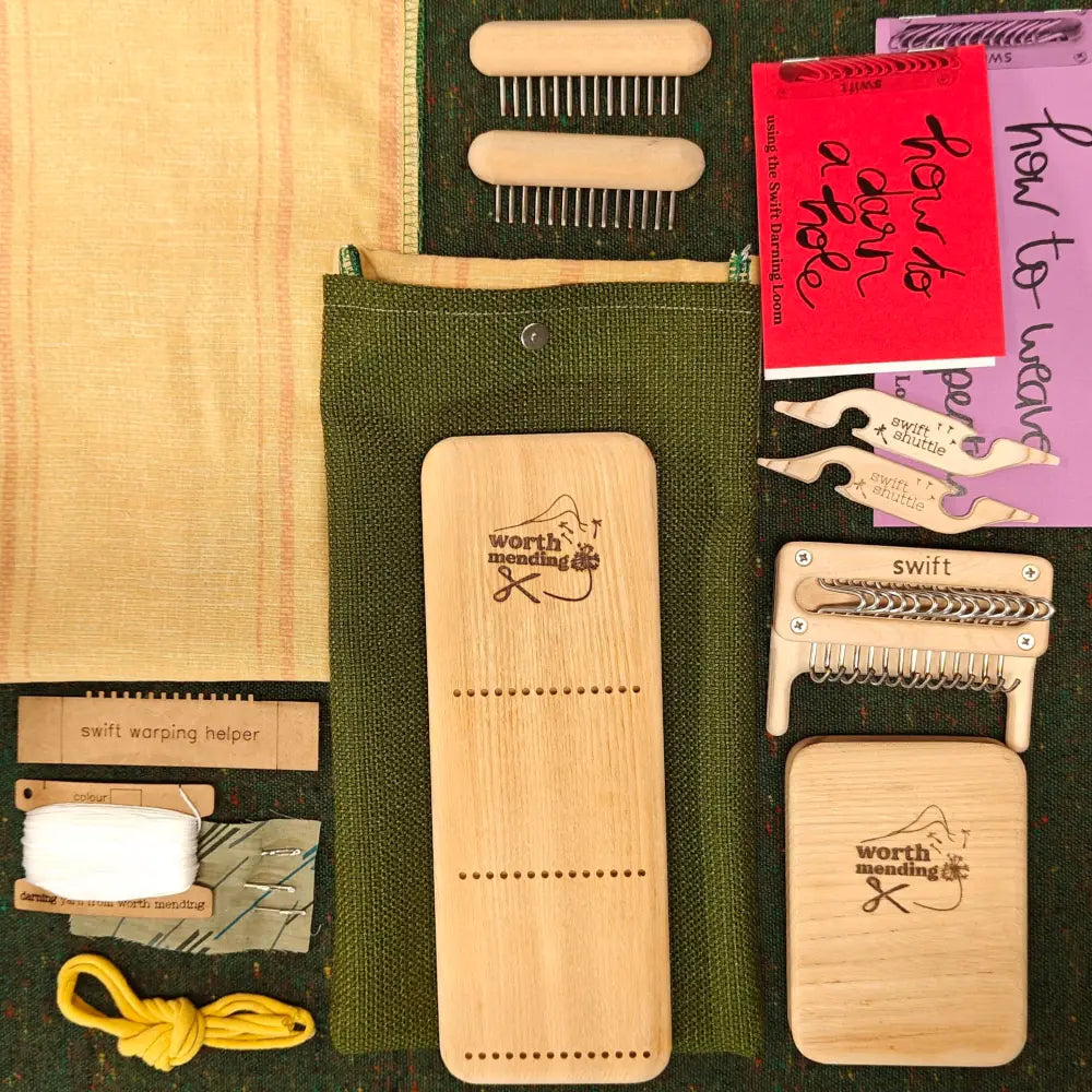 Swift Darning Loom: Darning + Weaving Bundle