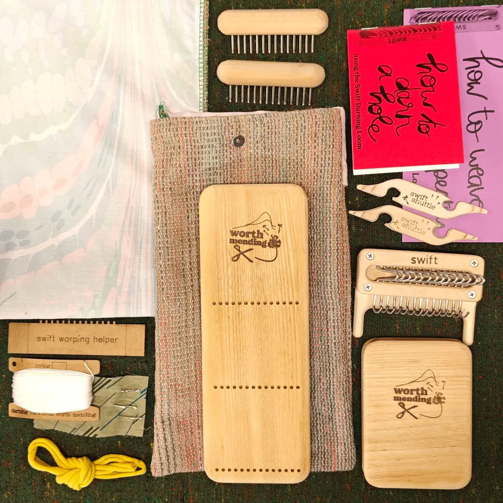 Swift Darning Loom: Darning + Weaving Bundle