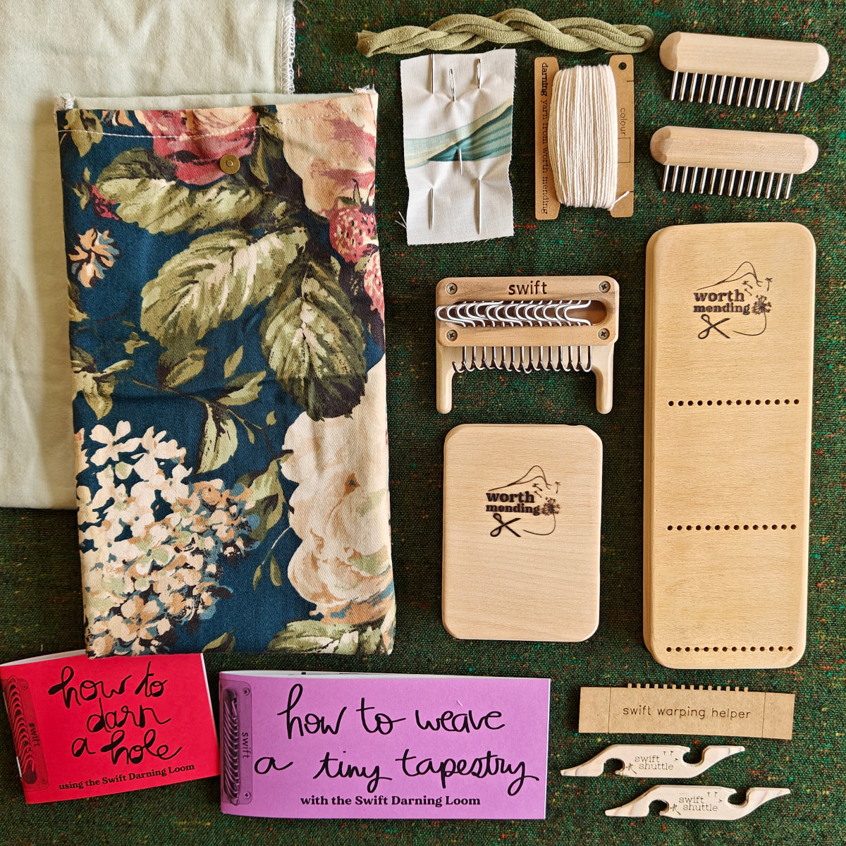 Swift Darning Loom: Darning + Weaving Bundle