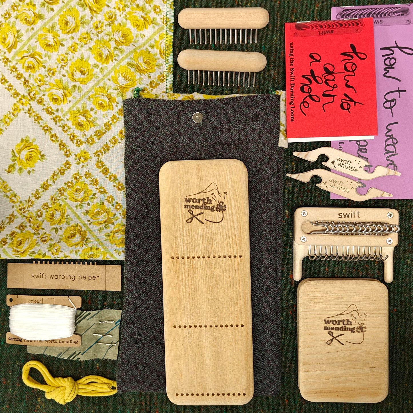 Swift Darning Loom: Darning + Weaving Bundle