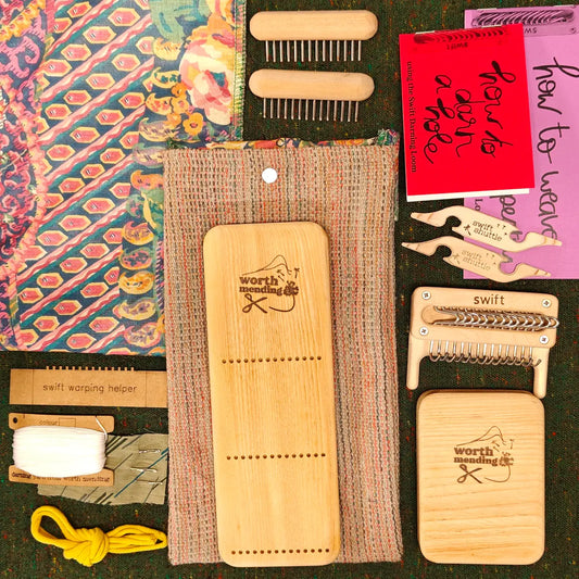 Swift Darning Loom: Darning + Weaving Bundle