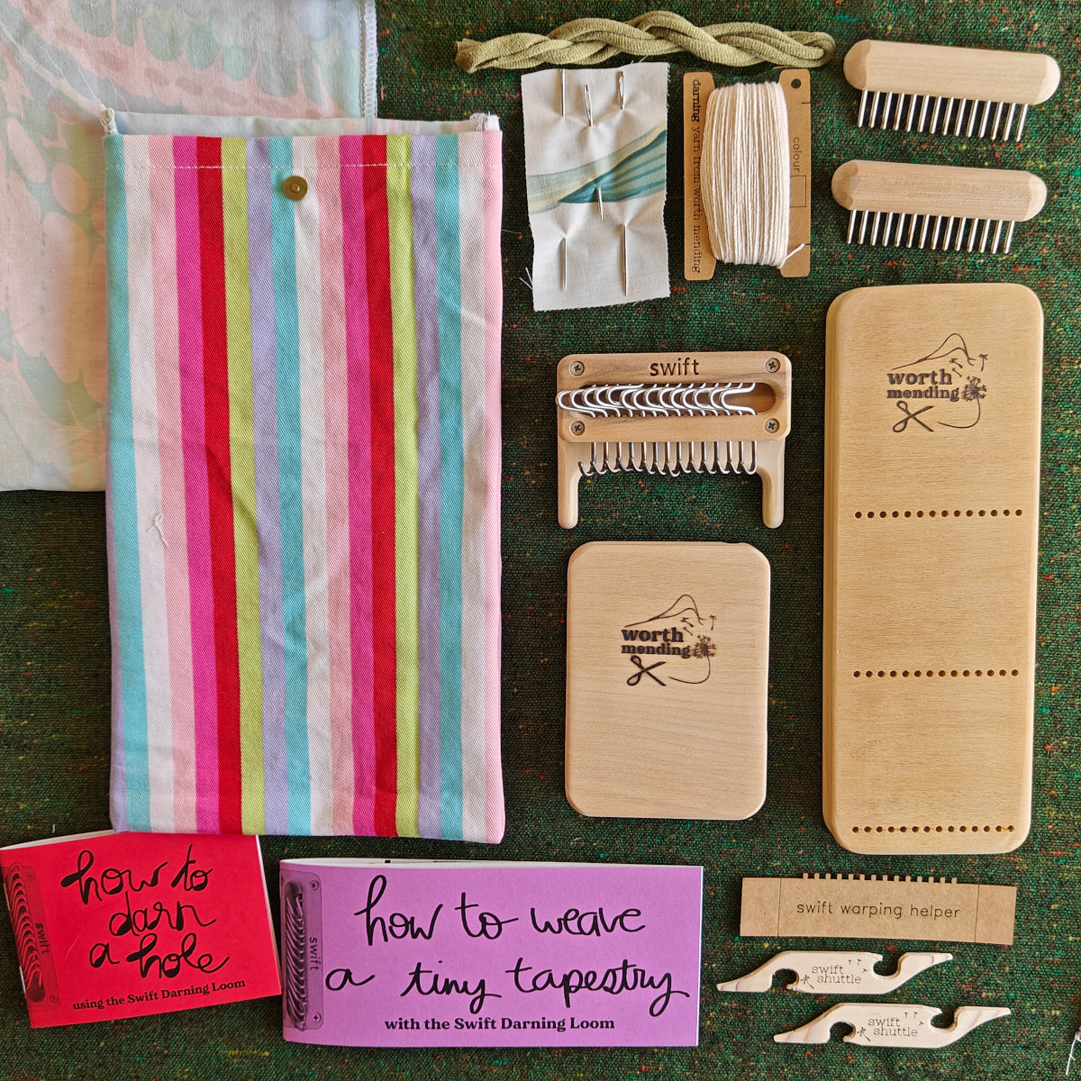 Swift Darning Loom: Darning + Weaving Bundle