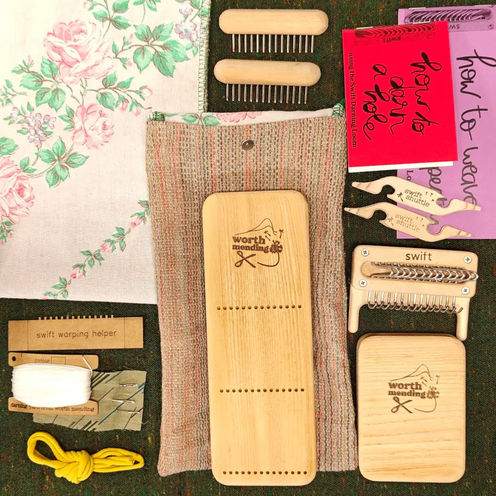 Swift Darning Loom: Darning + Weaving Bundle