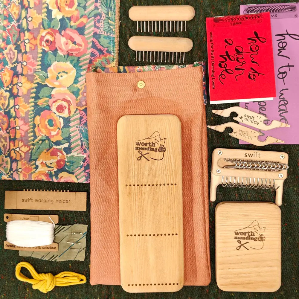 Swift Darning Loom: Darning + Weaving Bundle