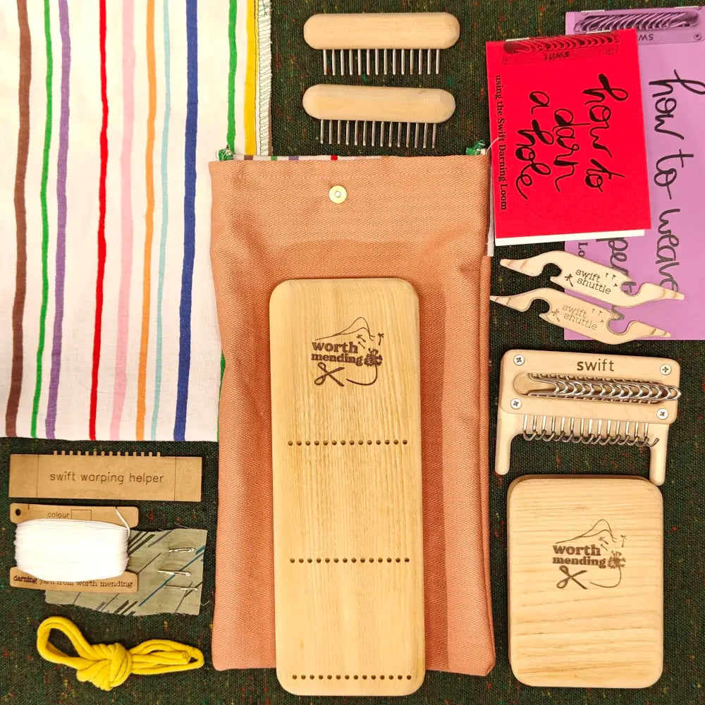 Swift Darning Loom: Darning + Weaving Bundle