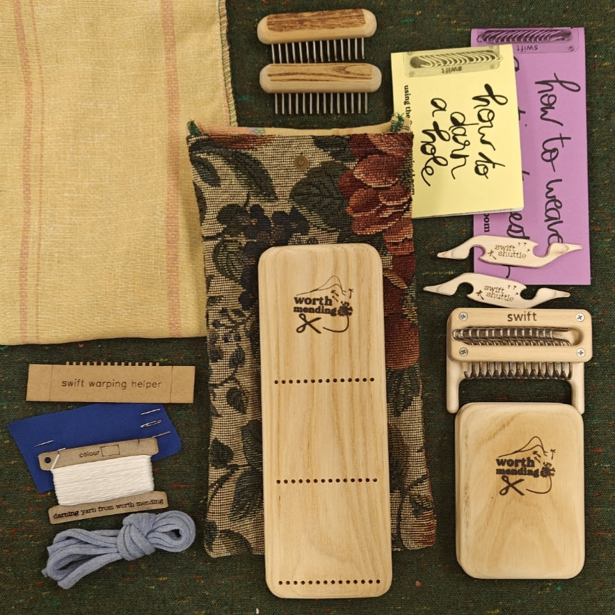 Swift Darning Loom: Darning + Weaving Bundle