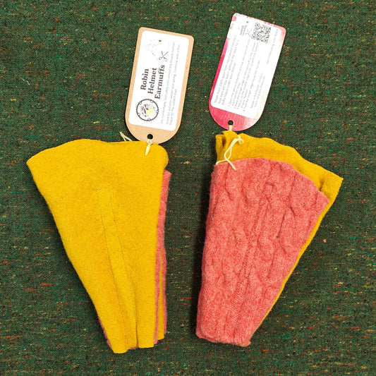 Robin Earmuffs - Red, Orange, Yellow
