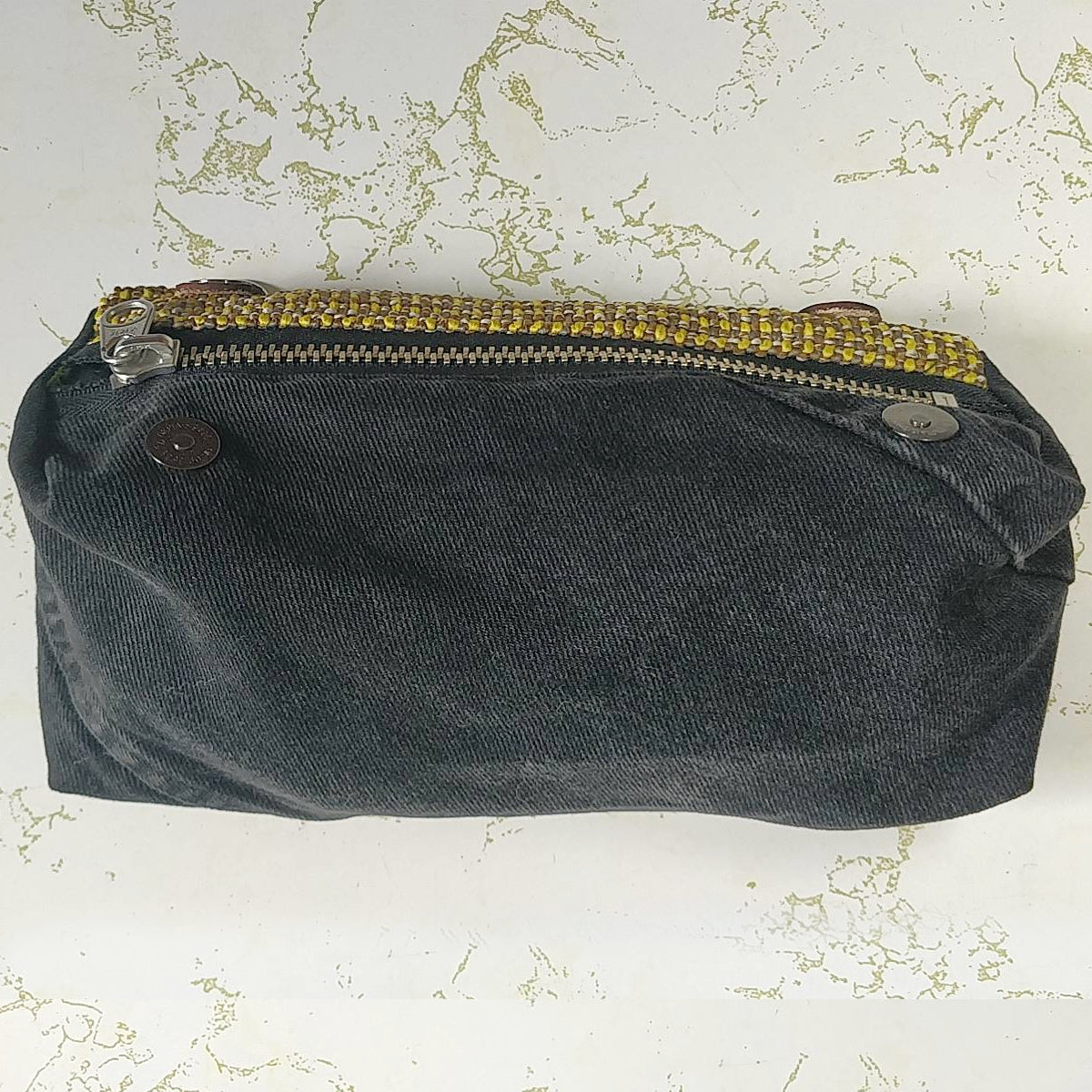 Kingfisher Bag: Black Denim