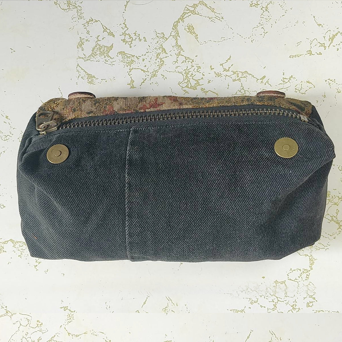 Kingfisher Bag: Black Denim