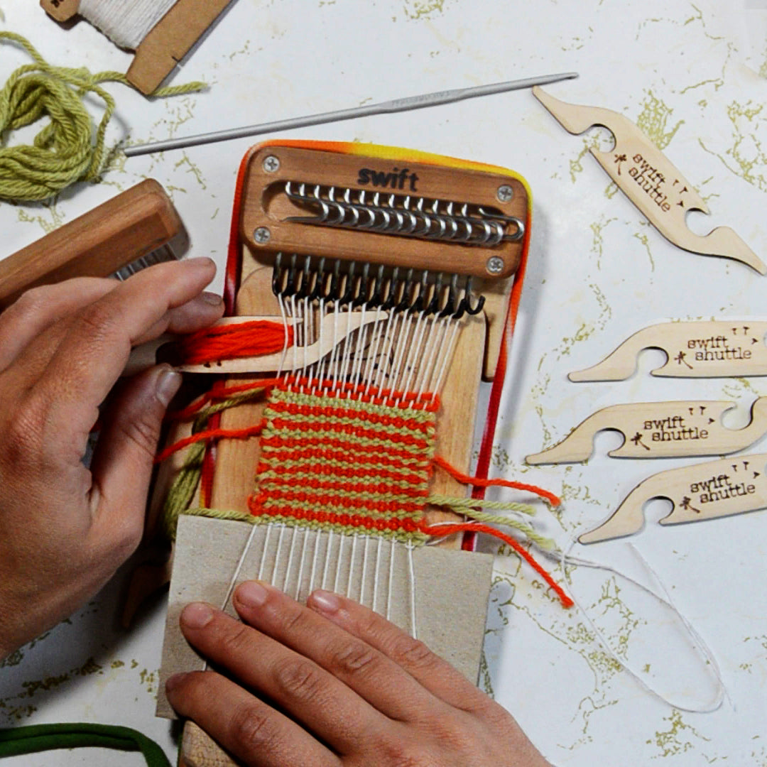 Weaving with the Swift Loom