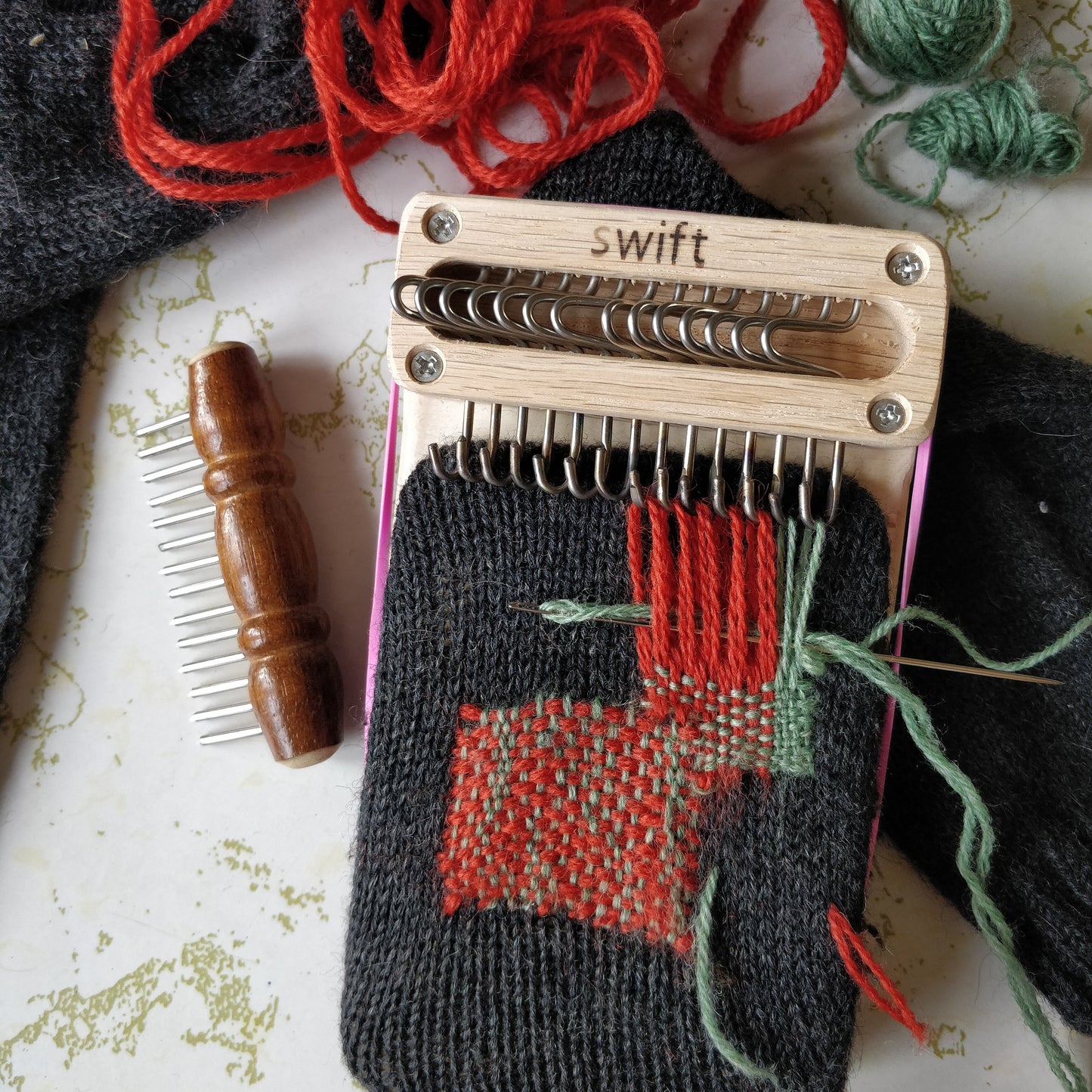 Introduction to Loom Darning
